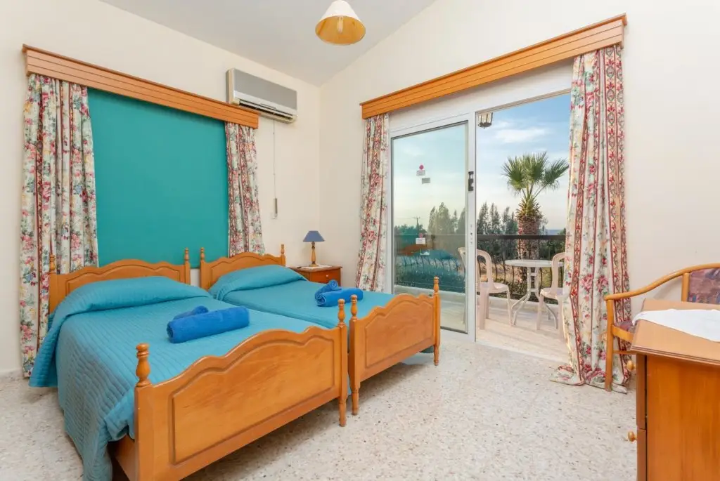 Полис Хрисохус: Argaka Sun Villa Tria Large Private Pool Walk to Beach Sea Views A C Wifi - 3271