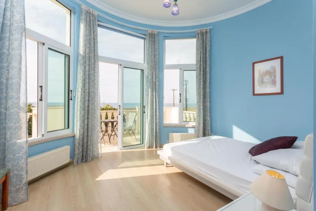 Аргака: Villa Komissa Large Private Pool Walk to Beach Sea Views A C Wifi - 3439