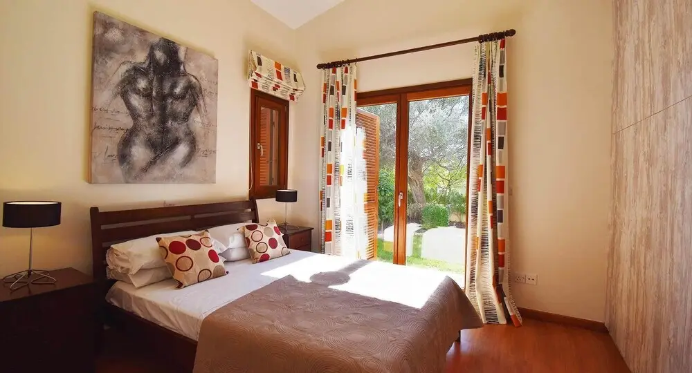 Какопетрия: 3 bedroom Villa Omodos HG14 with private kidney pool and roof terrace with golf views, Hestiades Greens on Aphrodite Hills Resort