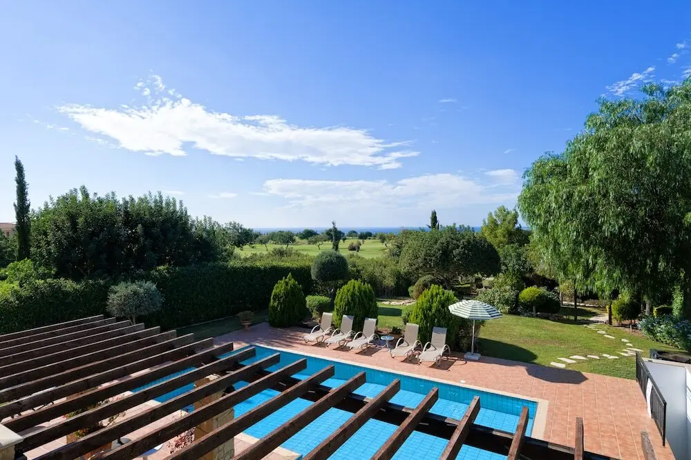 Куклия: 3 bedroom Villa Anarita 64 with private L-shaped pool, beautiful gardens, near resort village square