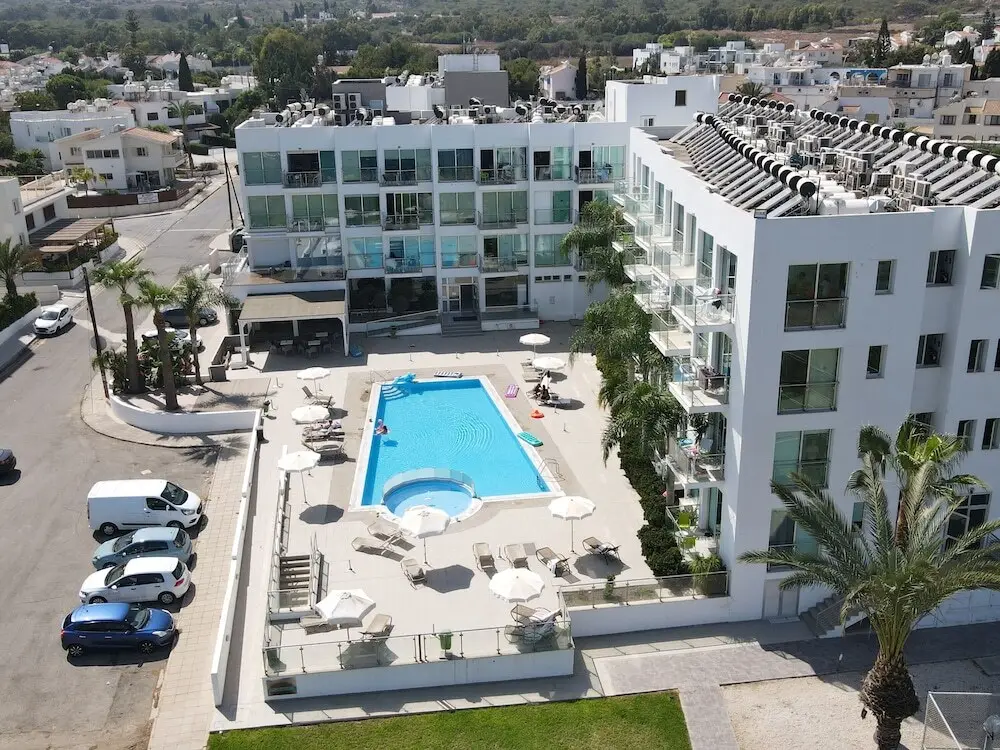 Протарас: Coralli Spa Beachfront Apartment With Breathtaking Sea Views
