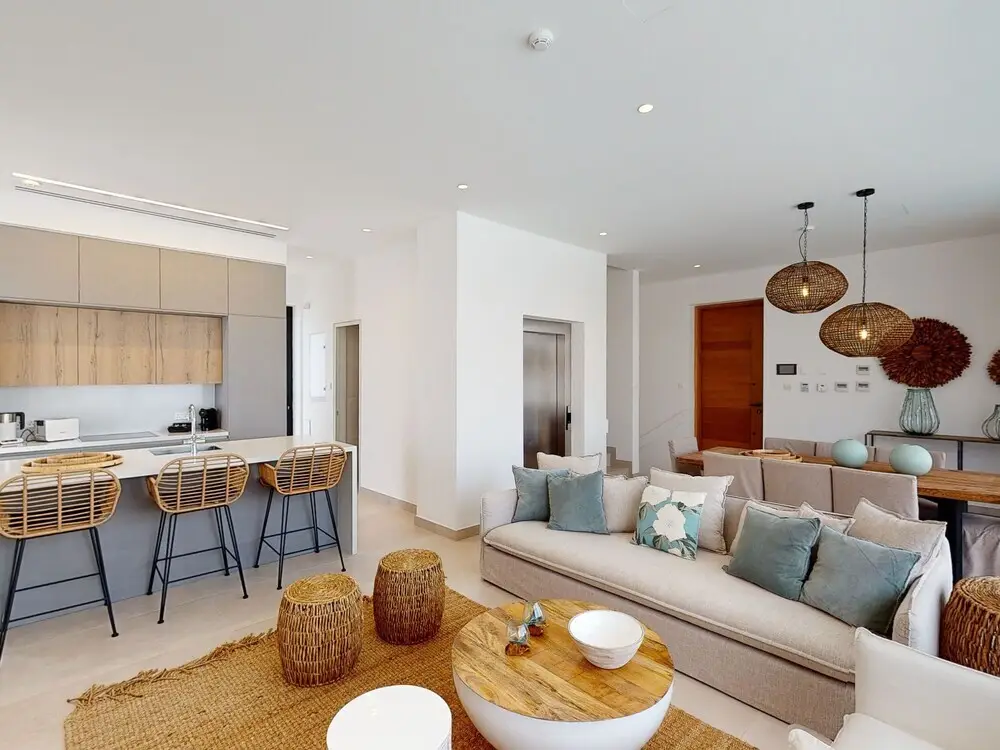 Протарас: Sanders Konnos Bay Erato - Beautiful 4-bdr Villa With Side Sea View