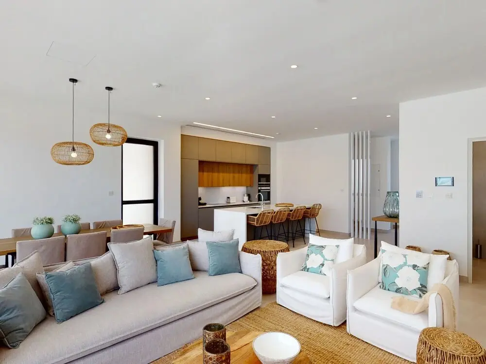 Протарас: Sanders Konnos Bay Terpsichori - Striking 4-bedroom Villa With a Side Sea View