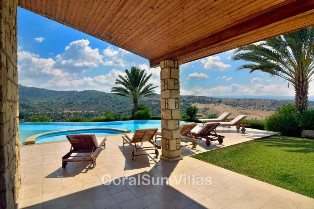 Полис Хрисохус: Amazing Luxury Villa, In Paphos, Extremely Large Pool. Jacuzzi, Gym, Games Room