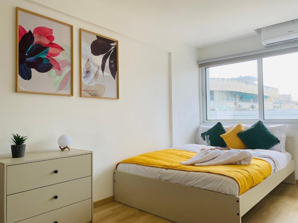 Ларнака: Pink Flamingo 1-BR apartment in Larnaca