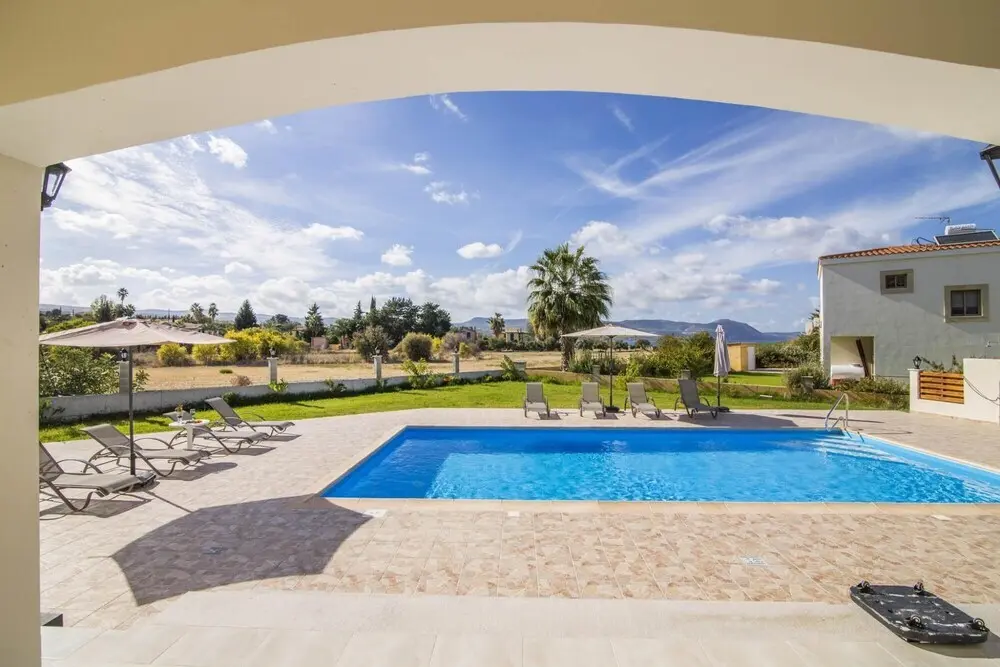 Друшиа: Villa Achilleas Chrystalla Large Private Pool Sea Views A C Wifi Eco-friendly - 2505