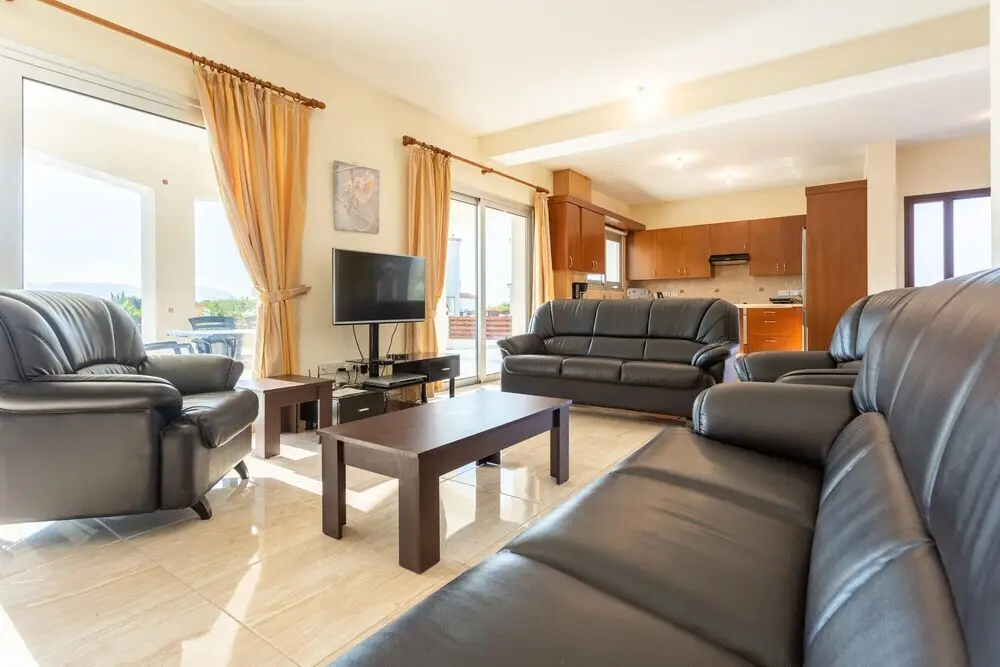 Друшиа: Villa Achilleas Chrystalla Large Private Pool Sea Views A C Wifi Eco-friendly - 2505