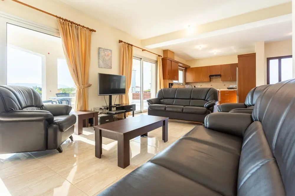 Друшиа: Villa Achilleas Chrystalla Large Private Pool Sea Views A C Wifi Eco-friendly - 2505
