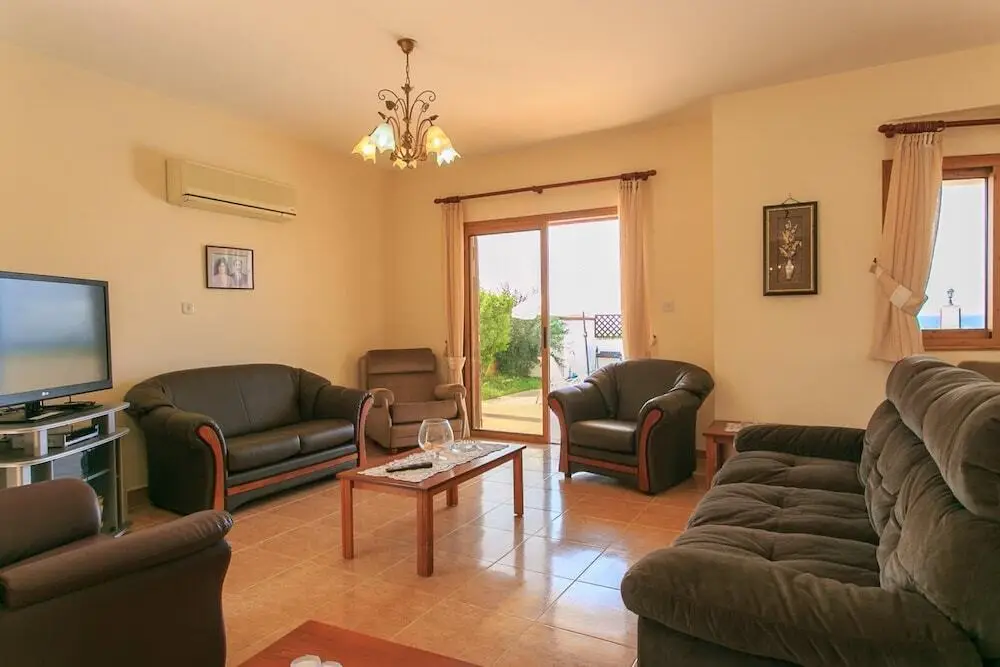 Друшиа: Achilles Beach Villa Large Private Pool Walk to Beach Sea Views A C Wifi Car Not Required - 2050