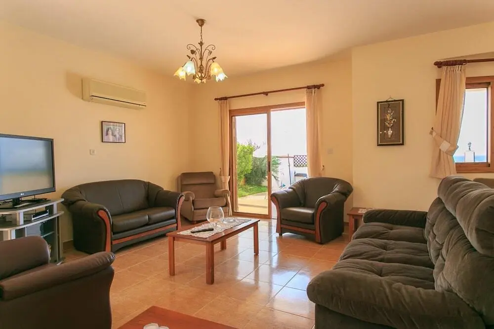 Друшиа: Achilles Beach Villa Large Private Pool Walk to Beach Sea Views A C Wifi Car Not Required - 2050