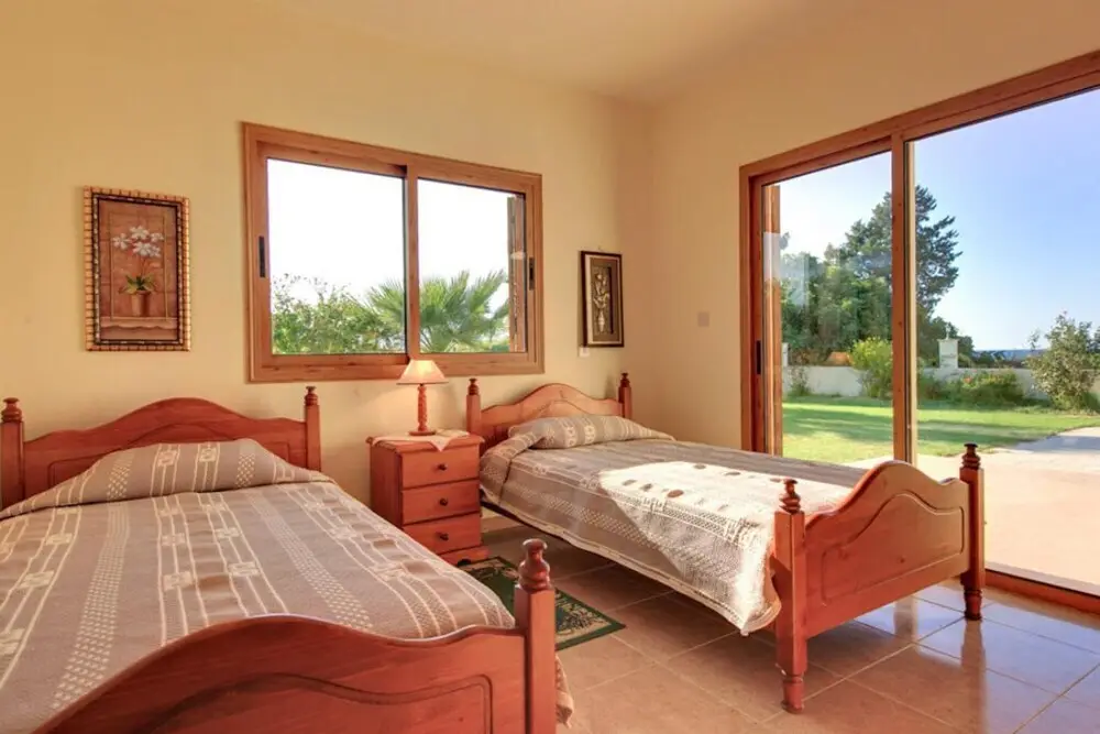 Друшиа: Achilles Beach Villa Thio Large Private Pool Walk to Beach Sea Views A C Wifi Car Not Required - 2110