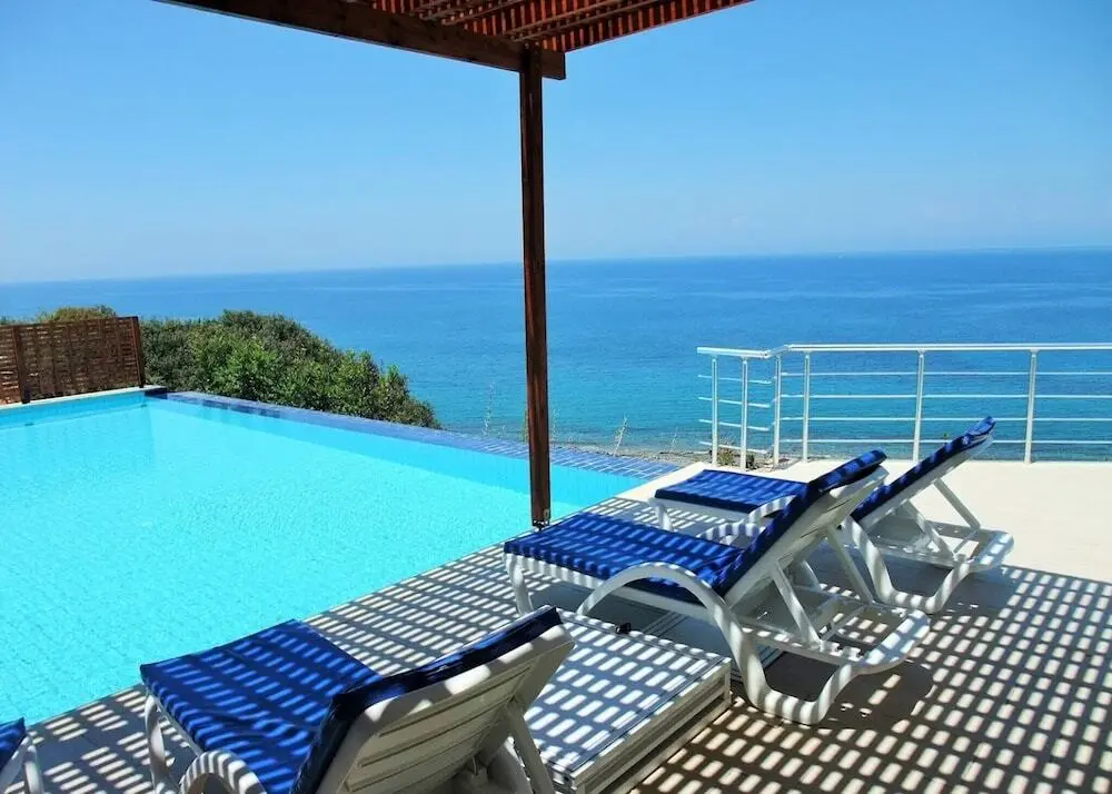 Гекиткале: Coordinates are : 35.3480640, 33.5800703, Seacliff Villa, North Cyprus