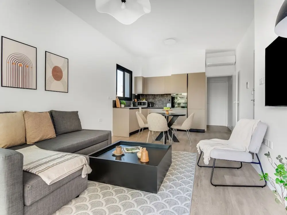 Лимассол: Sanders Crystal 1 - Adorable 1-bdr Apt With Shared Pool