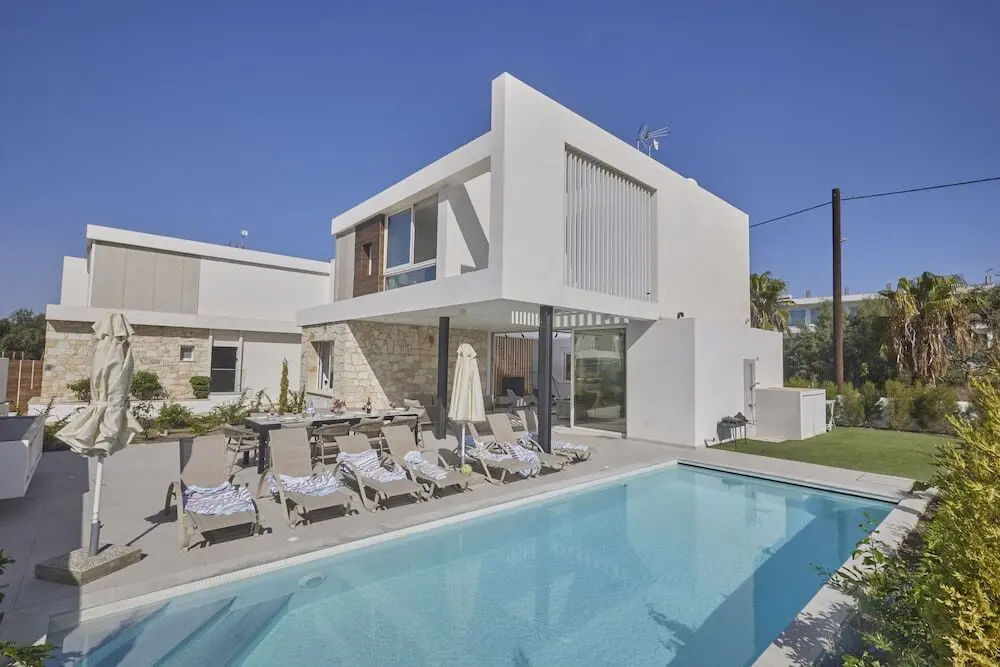 Айя-Напа: New 5 Bedroom Villa With Pool in the Center of Ayia Napa l Kube Villa 4