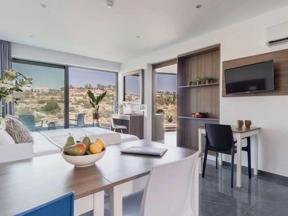 Айя-Напа: Rio Gardens - Chic 1-bdr Apt by the Pool