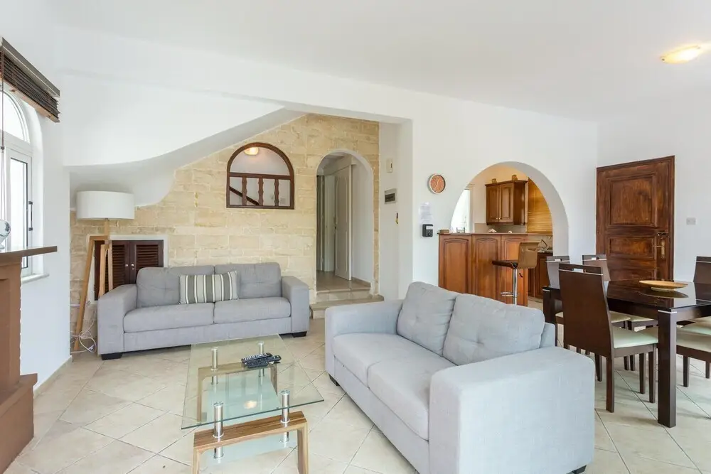 Нео Хорио: Villa Chrysanthemum Large Private Pool Walk to Beach A C Wifi