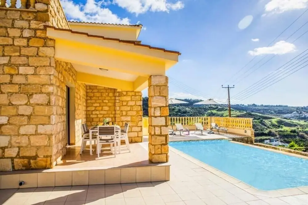 Eastmed Villas Paphos Villa Aqua View Three Bedroom Villa With Private Swimming Pool — фото 1