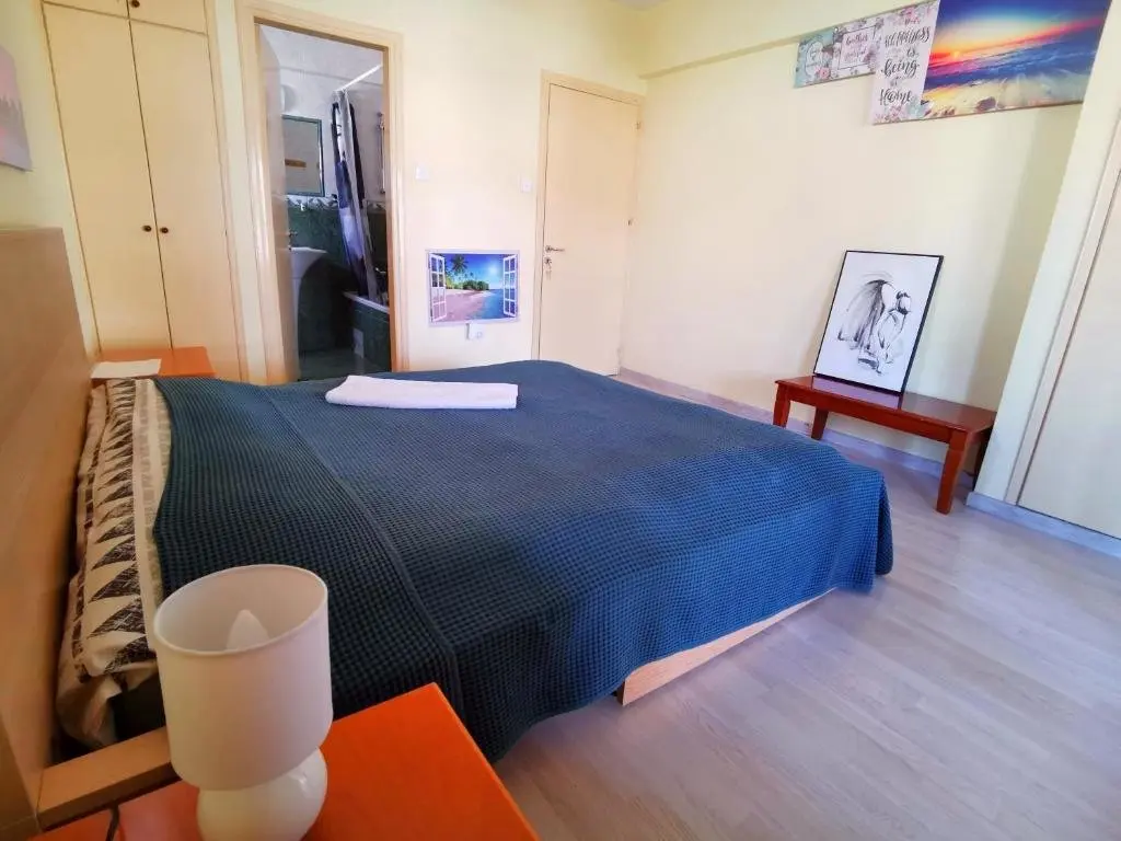 Гермасойя: Galatex Beachfront 1st line sea view suites - best location peaceful green place