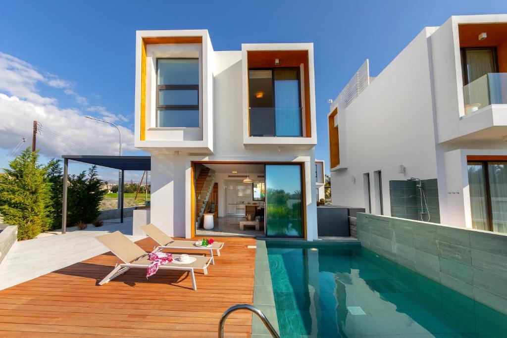 Пафос: Villa Laurus 6, walking distance to the beach