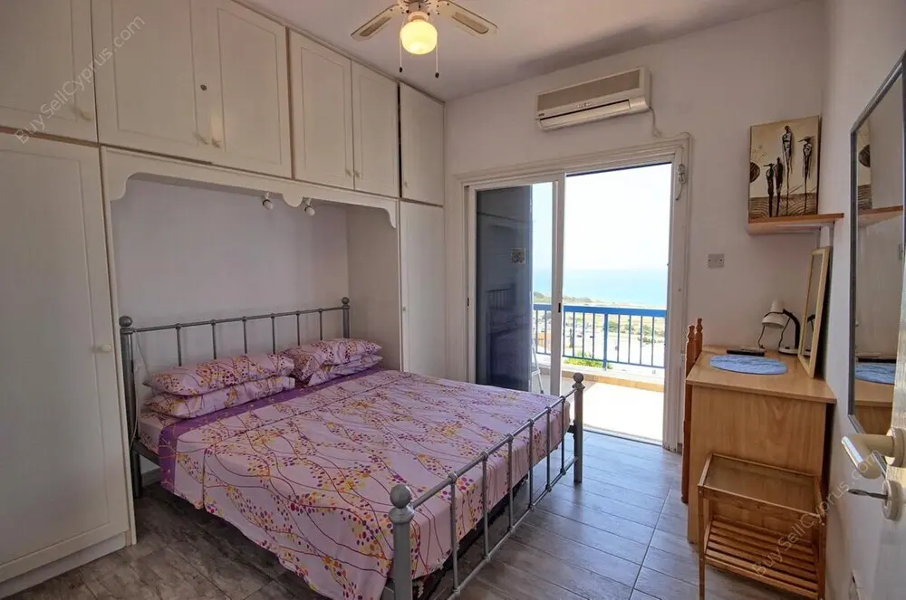 Хлорака: Apartment With one Bedroom in Paphos, With Wonderful sea View, Pool Ac