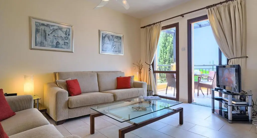 Куклия: 2 bedroom Apartment Hera with sea and golf views, Aphrodite Hills Resort