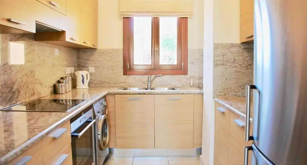 Куклия: 2 bedroom Apartment Pomos with garden and sea views, Aphrodite Hills Resort
