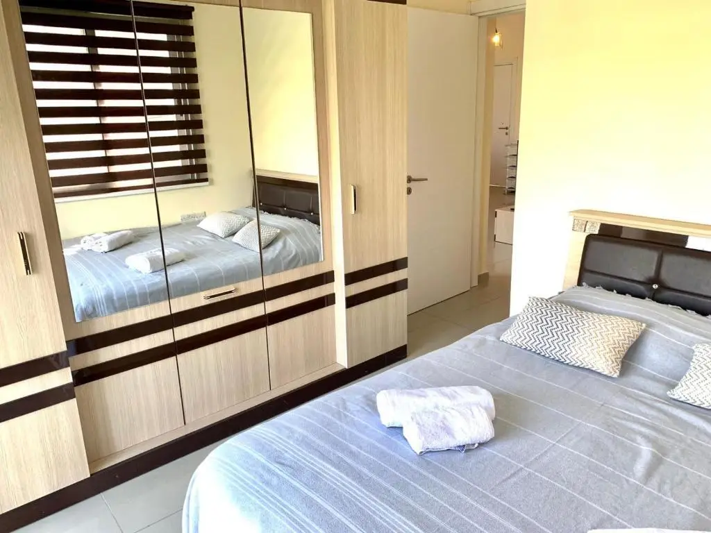 Алсанджак: Amazing Two-Bedroom Apartment in Residence Lukomorye D1 with Private Garden
