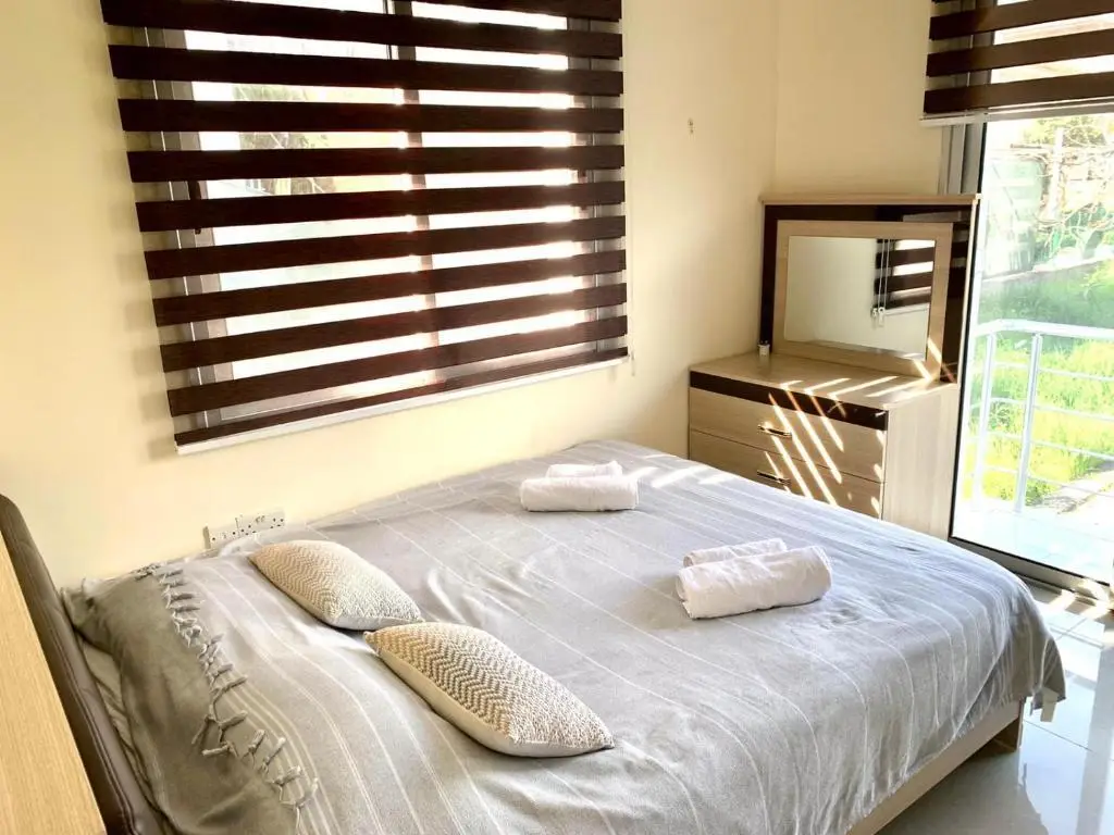 Алсанджак: Amazing Two-Bedroom Apartment in Residence Lukomorye D1 with Private Garden