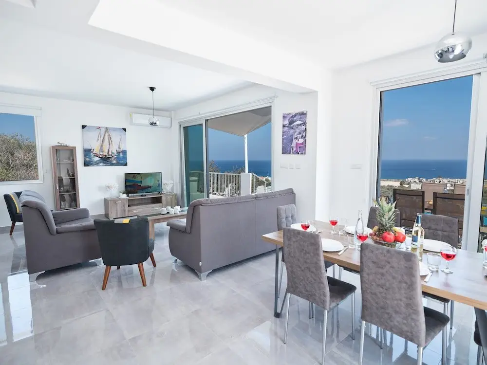 Протарас: Villa Clea,Stunning 4Bdr Protaras Villa, Seaviews