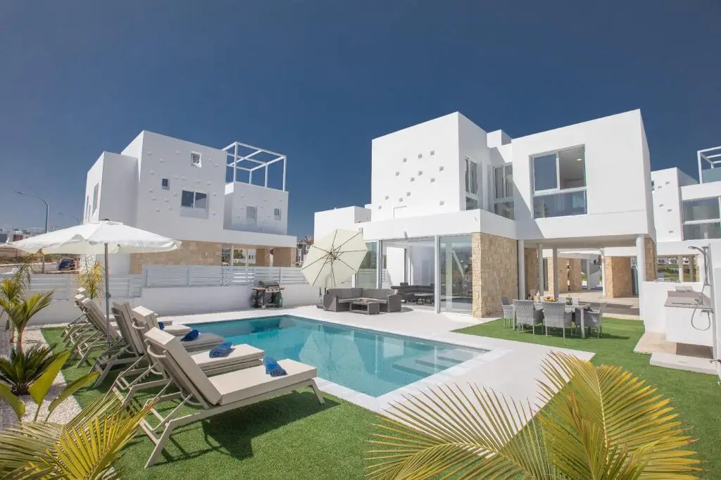 Протарас: Protaras Centre Seaview Villa, 200m from Beach