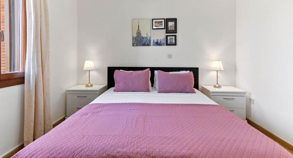 Куклия: Charming Apartment MZ11 with beautiful coastal views Aphrodite Hills Resort