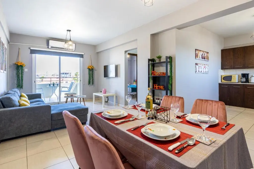 Ларнака: Color Nest 1-Bedroom Apartment in Larnaca