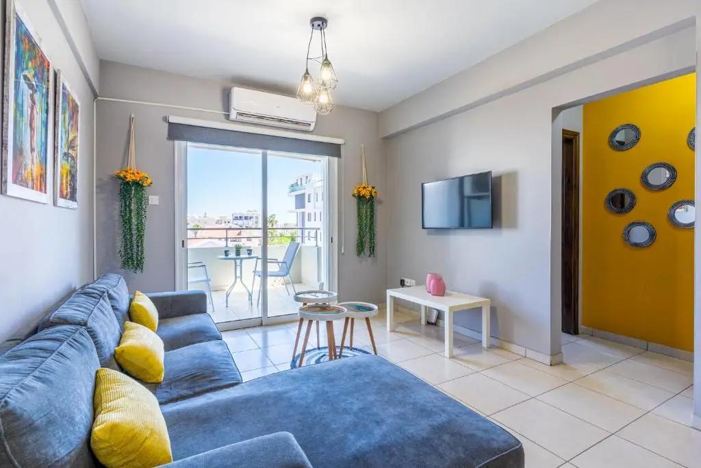 Ларнака: Color Nest 1-Bedroom Apartment in Larnaca