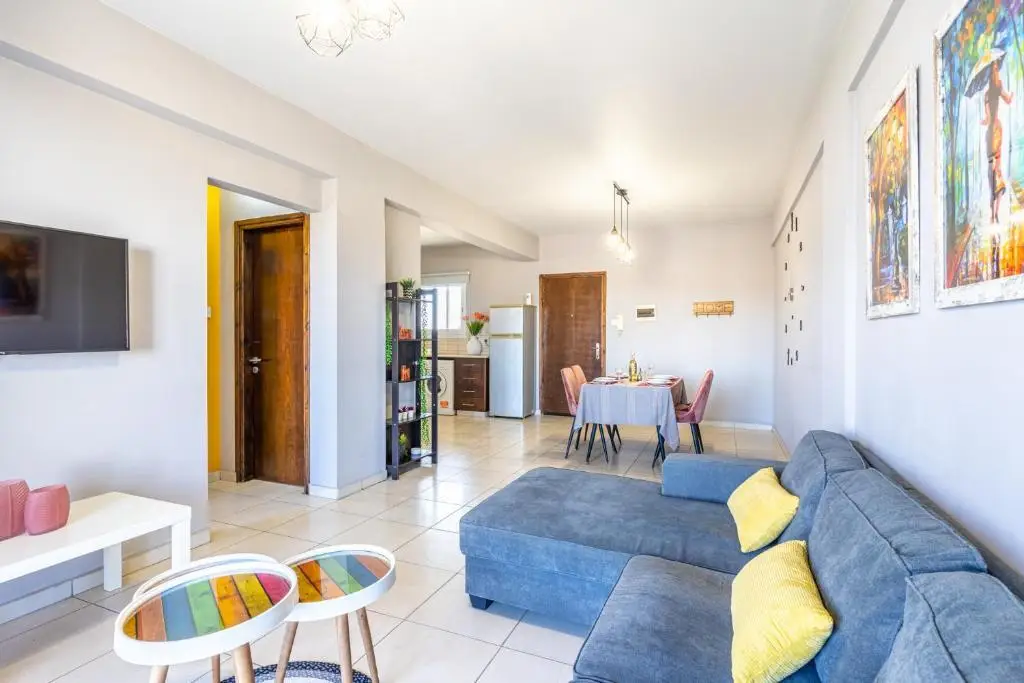 Ларнака: Color Nest 1-Bedroom Apartment in Larnaca