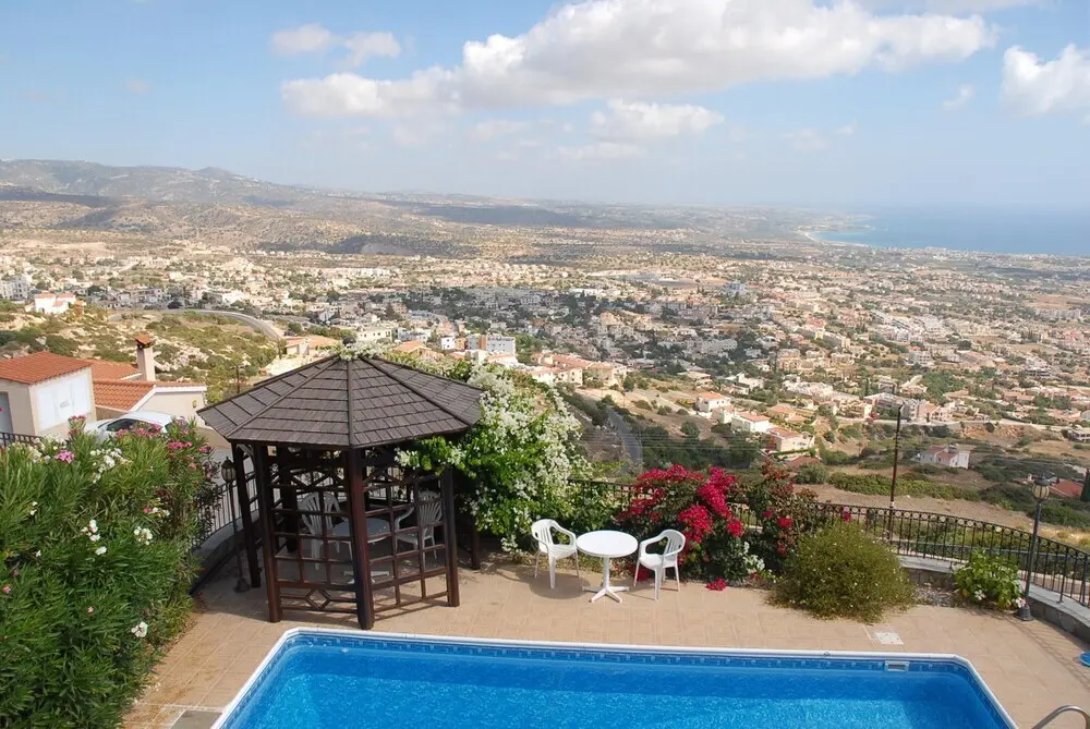 Пейя: Villa With 3 Bedrooms in Peyia, With Wonderful sea View, Private Pool, Furnished Garden - 4 km From