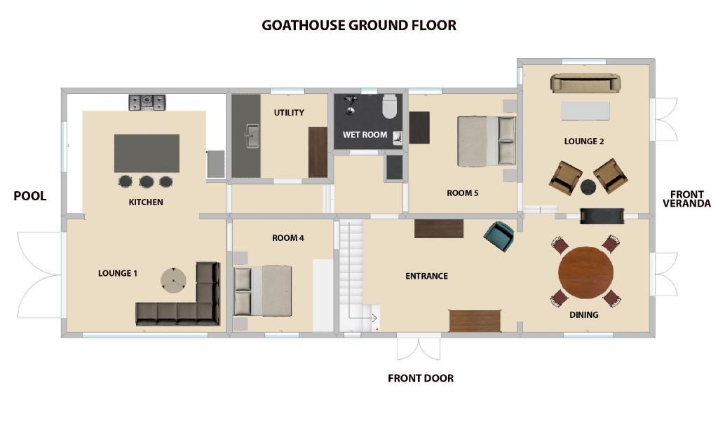 Агиа-Варвара: The Goathouse