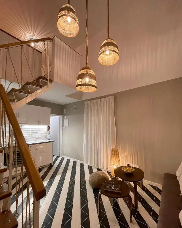 Гермасойя: Stunning duplex studio apartment 150 metres from the Sea