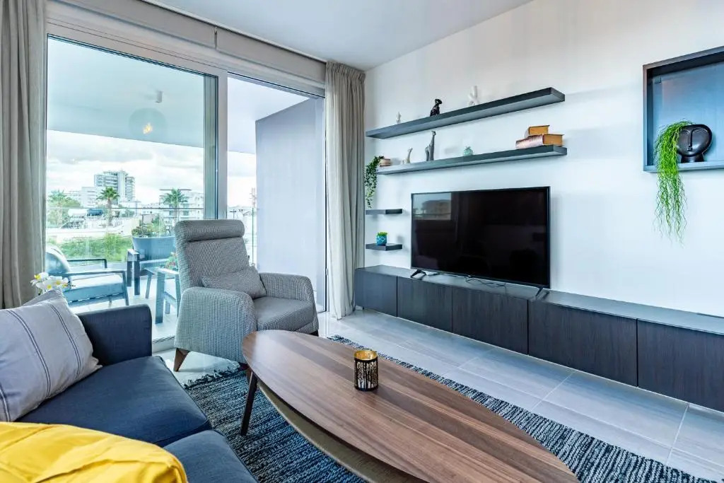 Ларнака: Sunflower 1-Bedroom Apartment in Larnaca