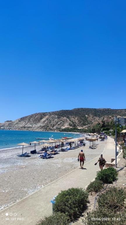 Писсури: Horizon Pissouri Bay 1 bedroom apartment with communal pool