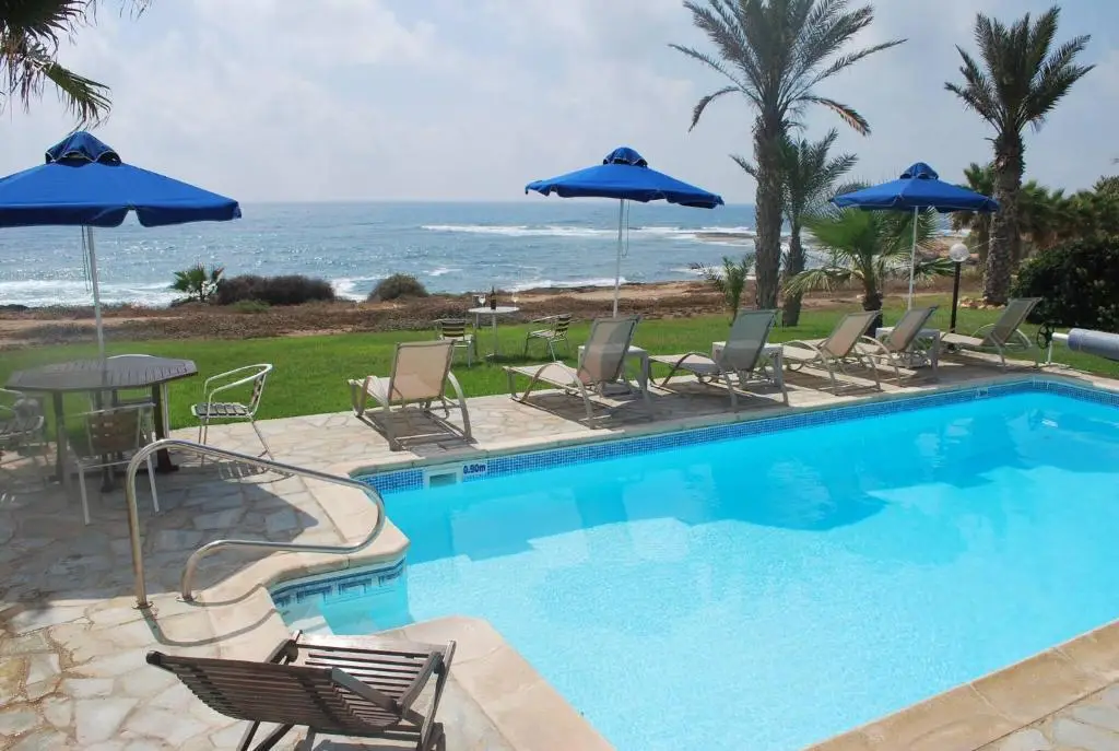 Киссонерга: Sea Front Villa, Heated Private Pool, Amazing Location Paphos 323