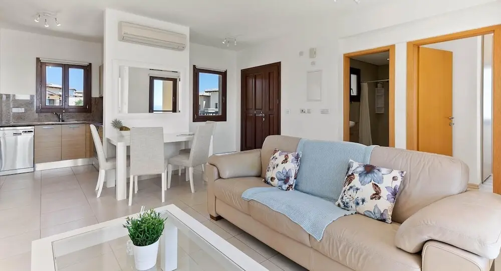 Куклия: One Bedroom Apartment Pyrgos Cc12 Beautiful sea and Sunset Views