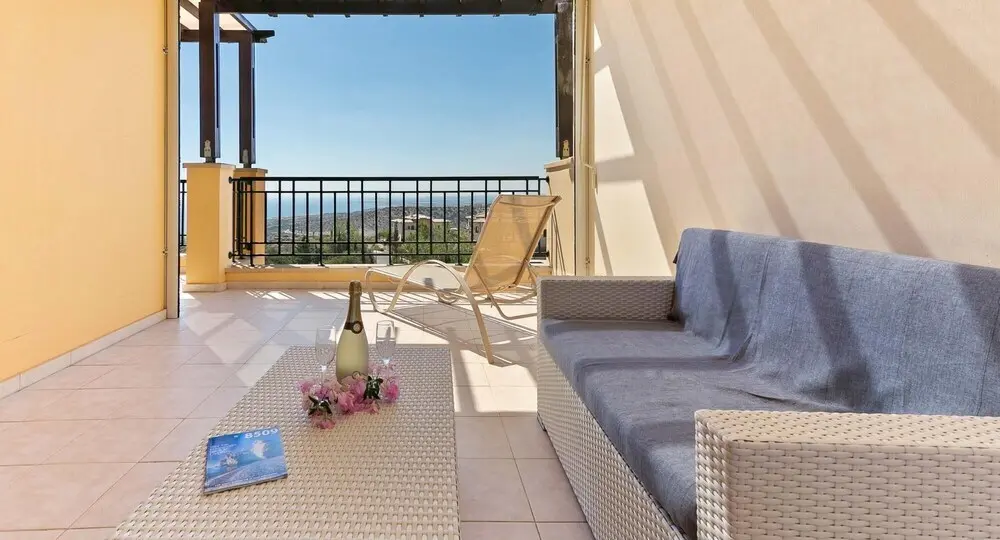 Куклия: One Bedroom Apartment Pyrgos Cc12 Beautiful sea and Sunset Views