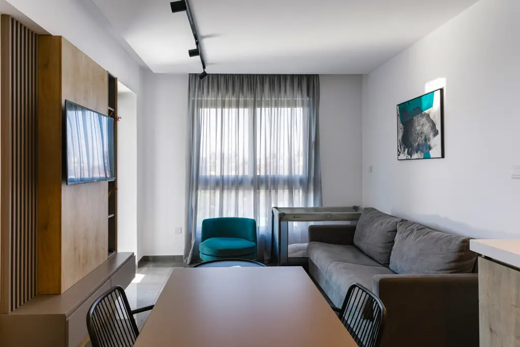 Ларнака: Апартаменты One Bedroom Pool View (Oroklini Beach)
