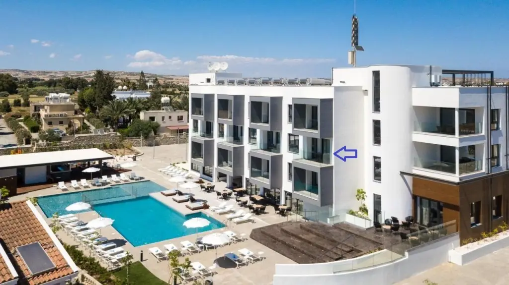 Ларнака: Апартаменты One Bedroom Pool View (Oroklini Beach)