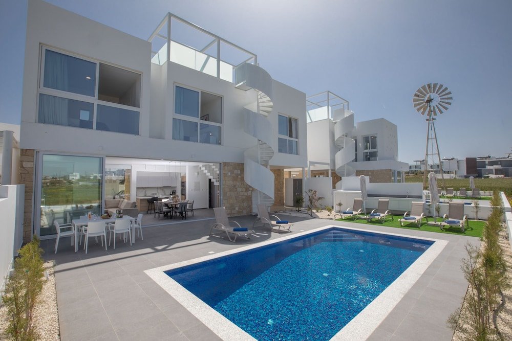Protaras Vie Bleu Villa Vb14 New 3 Bedroom Villa in the Center of Protaras — фото 1