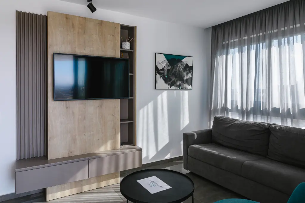Ларнака: Апартаменты Two Bedroom Pool View (Oroklini Beach 300m)