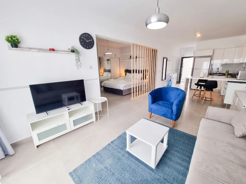 Фамагуста: Апартаменты Studios with niche apartment in Caesar Blue