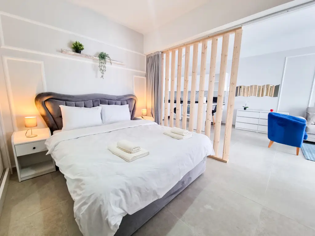 Фамагуста: Апартаменты Studios with niche apartment in Caesar Blue
