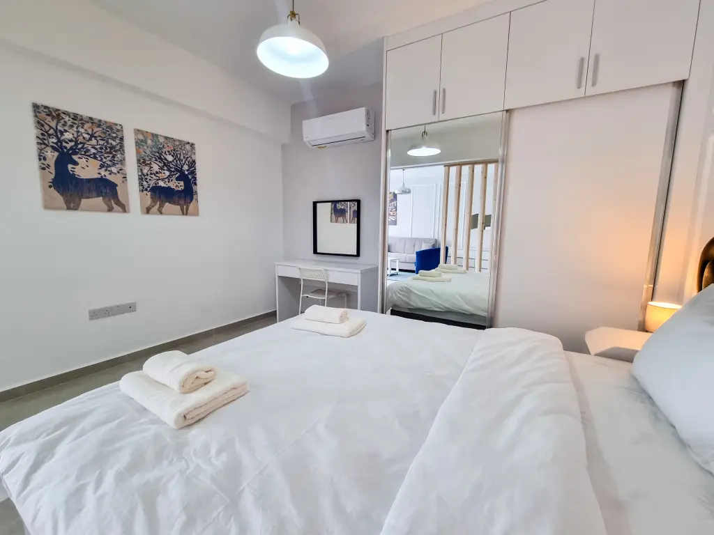 Фамагуста: Апартаменты Studios with niche apartment in Caesar Blue