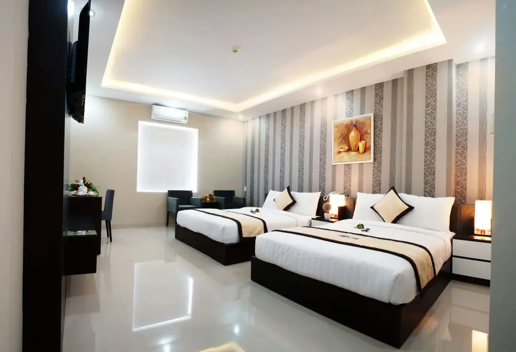 Дананг: Hanoi Blue Hotel - The Water Front